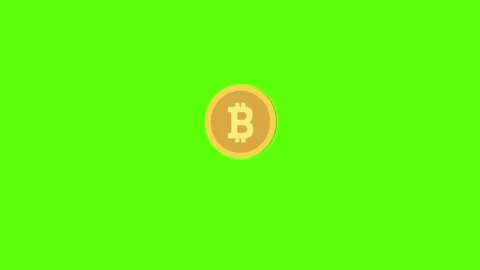Rotation of bitcoin Stock Footage 274061838