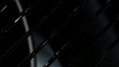 Rotation of Black Figures, Exclusive, Reflection, Background, Shapes Stock Footage 272177196
