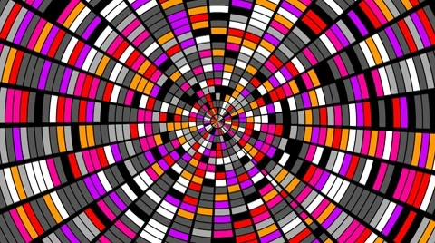 Rotation. Blinking. Stock Footage 8907092