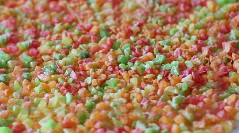 Rotation Candied Fruit Stock Footage 42672442