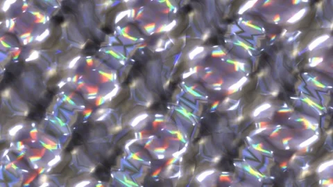 Rotation Of Colorful Pattern Background With Light Refraction Stock Footage 296539284