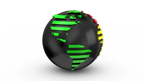 Rotation of the Earth Stock Footage 103934758