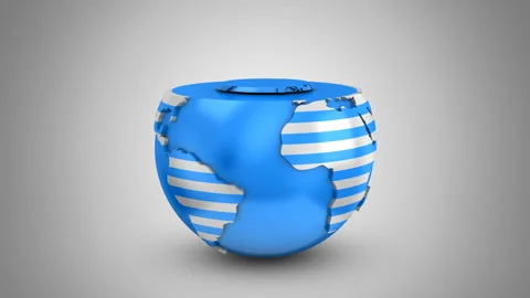 Rotation of the Earth Stock Footage 105047653