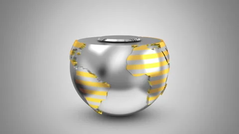 Rotation of the Earth Video stock 105059435