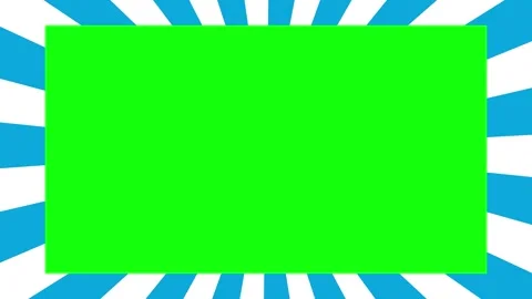 Rotation frame sunbrust animated background Stock Footage 277010452