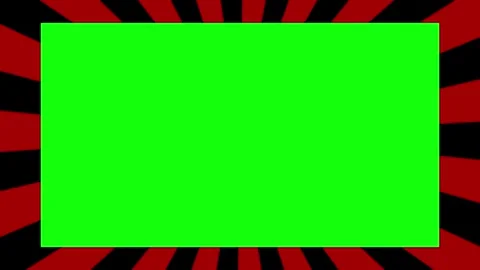 Rotation frame sunbrust animated background Stock Footage 277010557