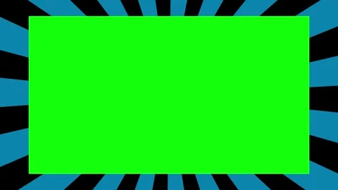 Rotation frame sunbrust animated background Stock Footage 277010566