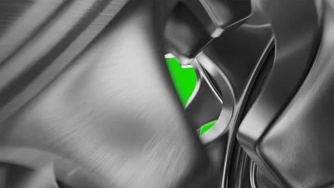 Rotation gears mechanism. Video Transition Stock Footage 285927770