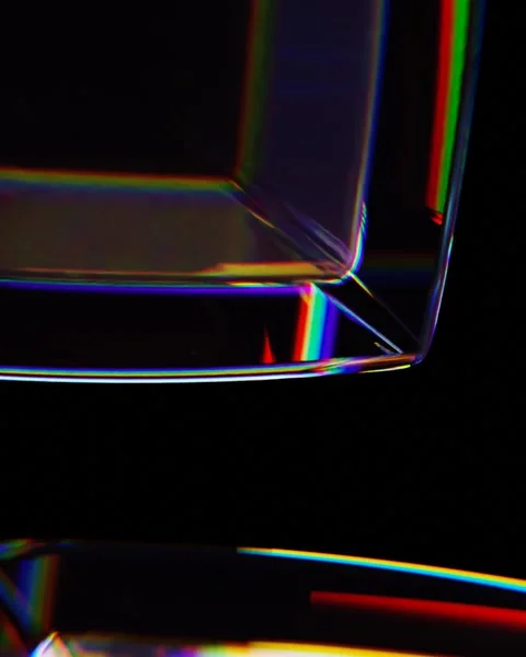 Rotation glass cube Stock-Footage 276259886