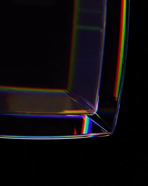 Rotation glass cube Stock Footage 276259888