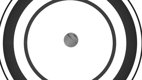 Rotation globe 4K colorless Stock Footage 110903085