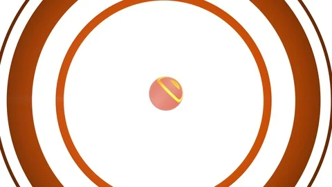 Rotation globe 4K golden Video stock 110904473