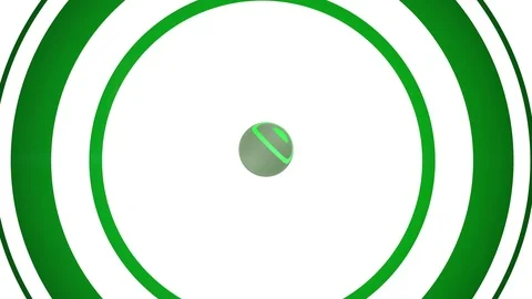 Rotation globe 4K green Video stock 110903626