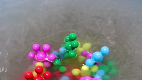 Rotation of harmful bacteria Stock Footage 138699045