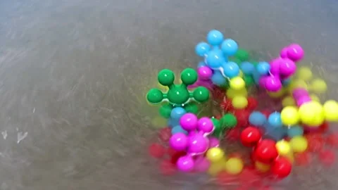 Rotation of harmful bacteria Stock Footage 138699121