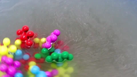 Rotation of harmful bacteria Stock Footage 138699151