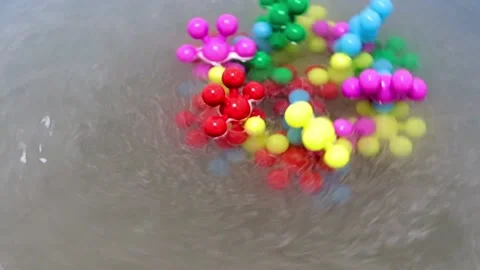 Rotation of harmful bacteria Stock Footage 138699159