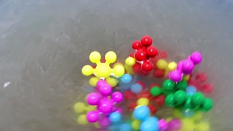 Rotation of harmful bacteria Stock Footage 138699167