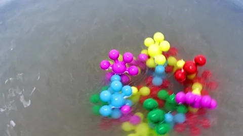 Rotation of harmful bacteria Stock Footage 138699175