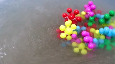 Rotation of harmful bacteria Stock Footage 138699199