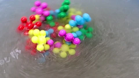 Rotation of harmful bacteria Stock Footage 138699208