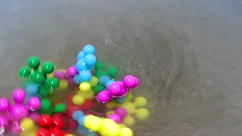 Rotation of harmful bacteria Stock Footage 138699214