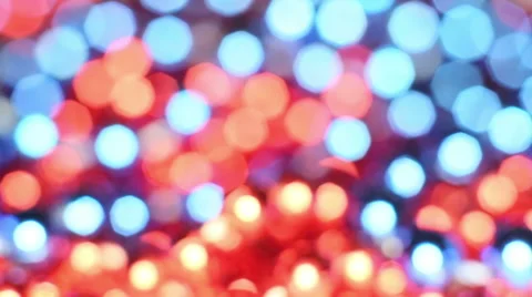 Rotation Light Bokeh Background. Stock Footage 58322689