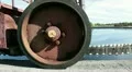 Rotation mechanism of circular sedimentation tank HD Footage