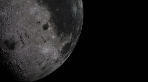 Rotation of the moon Vidéo 65371959