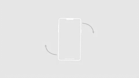 Rotation phone Vídeos de archivo 327025754