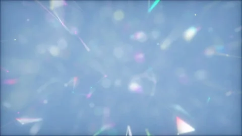 Rotation pleasant relaxing colored elements.3d rendered abstract plexus shapes Stock Footage 97513603