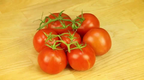 Rotation of plum tomatoes Stock Footage 49927661