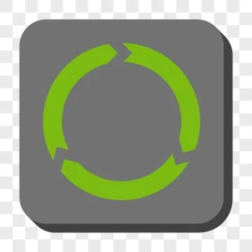 Rotation Rounded Square Button イラスト素材