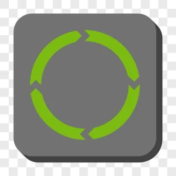 Rotation Rounded Square Button イラスト素材