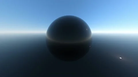 Rotation of small satellites around a celestial body. Stock Footage 145766004