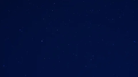 The Rotation of The Starry Sky Stock Footage 78720413