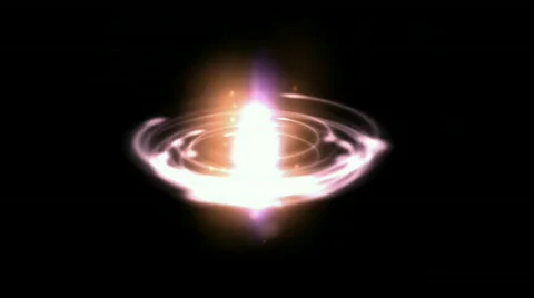 Rotation tech energy &amp; flare dynamic rays fiber light background. Stock Footage 777187