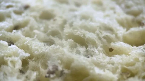 Rotation Texture Of Baked White Bread Stock Footage 278556022