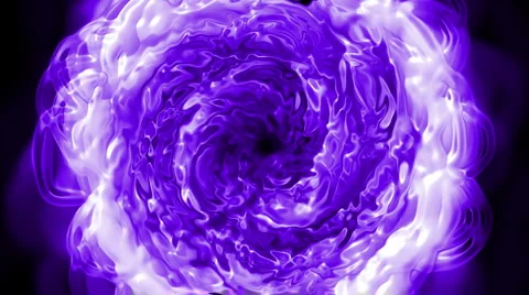 Rotation tunnel hole and cloud in space,swirl cyclone,turbine,energy tech field Stock Footage 5166177