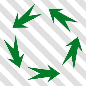 Rotation Vector Icon 스톡 일러스트