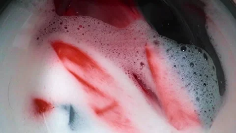 Rotation of the washing machine Stock-Footage 334359921