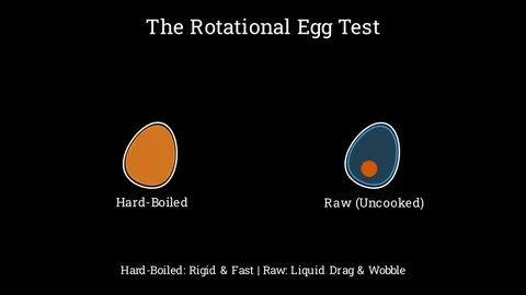The rotational egg test Stock Footage 335190809