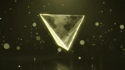 Rotations 1 - Tetrahedron Stock Footage 189794872