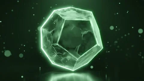 Rotations 4 - Dodecahedron Stock Footage 193424434