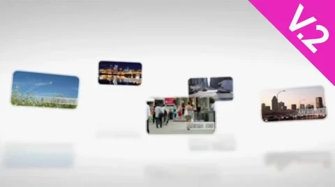 Rotative Medias Display (V.2) - After Effects Template After Effects stock