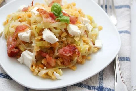 Rote linsen Stock Photos