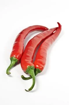 Rote Pepperoni Stock Photos