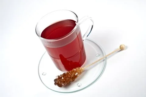 Roter Früchtetee Stock Photos