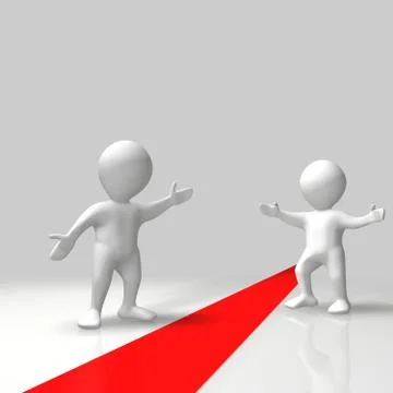 Roter Teppich Stock Photos