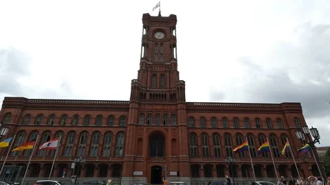 Rotes Rathaus Stock Footage 221925752